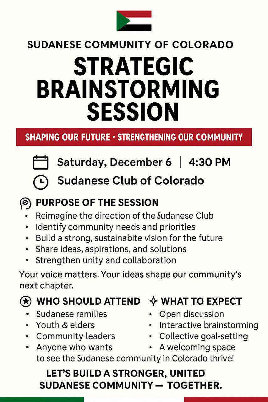 Strategic Brainstorming Session event flyer